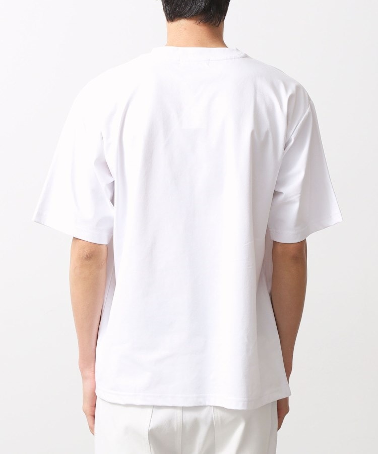 ザ ショップ ティーケー（メンズ）(THE SHOP TK(Men))の梨地アンサンブルカーディガン　五分袖カーディガン＋半袖Tシャツセット/マシンウォッシャブル27