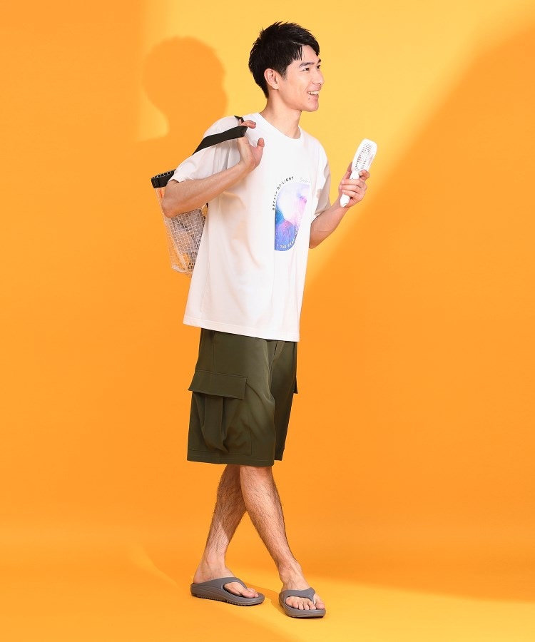 ザ ショップ ティーケー（メンズ）(THE SHOP TK(Men))のmizugiwa水陸両用カーゴショートパンツ 【接触冷感/UVカット/吸水速乾/洗濯機OK】7