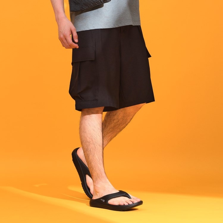ザ ショップ ティーケー（メンズ）(THE SHOP TK(Men))のmizugiwa水陸両用カーゴショートパンツ 【接触冷感/UVカット/吸水速乾/洗濯機OK】 ハーフパンツ