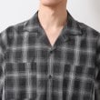 ザ ショップ ティーケー（メンズ）(THE SHOP TK(Men))のオンブレチェック半袖シャツ 洗濯機OK12
