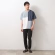 ザ ショップ ティーケー（メンズ）(THE SHOP TK(Men))のツイルブロッキング半袖Tシャツ7