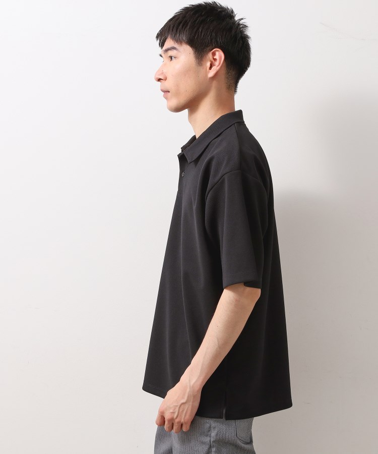 ザ ショップ ティーケー（メンズ）(THE SHOP TK(Men))のドライタッチカノコポロシャツ 洗濯機OK1