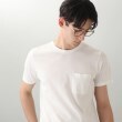 ザ ショップ ティーケー（メンズ）(THE SHOP TK(Men))の【抗菌防臭】クルーネックTシャツ オフホワイト(003)
