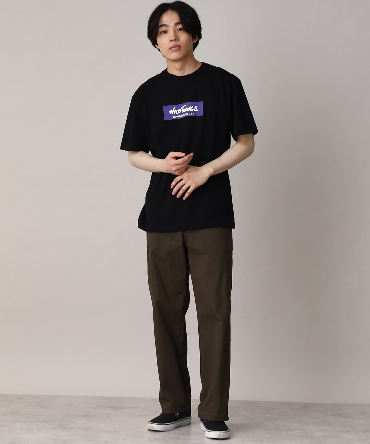 ザ ショップ ティーケー（メンズ）(THE SHOP TK(Men))の【ユニセックスアイテム】WILDTHINGS/ワイルドシングス別注ボックスロゴTEE5