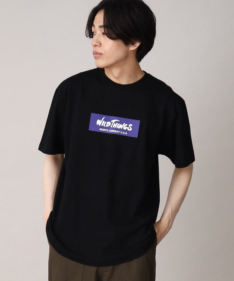 ザ ショップ ティーケー（メンズ）(THE SHOP TK(Men))の【ユニセックスアイテム】WILDTHINGS/ワイルドシングス別注ボックスロゴTEE8