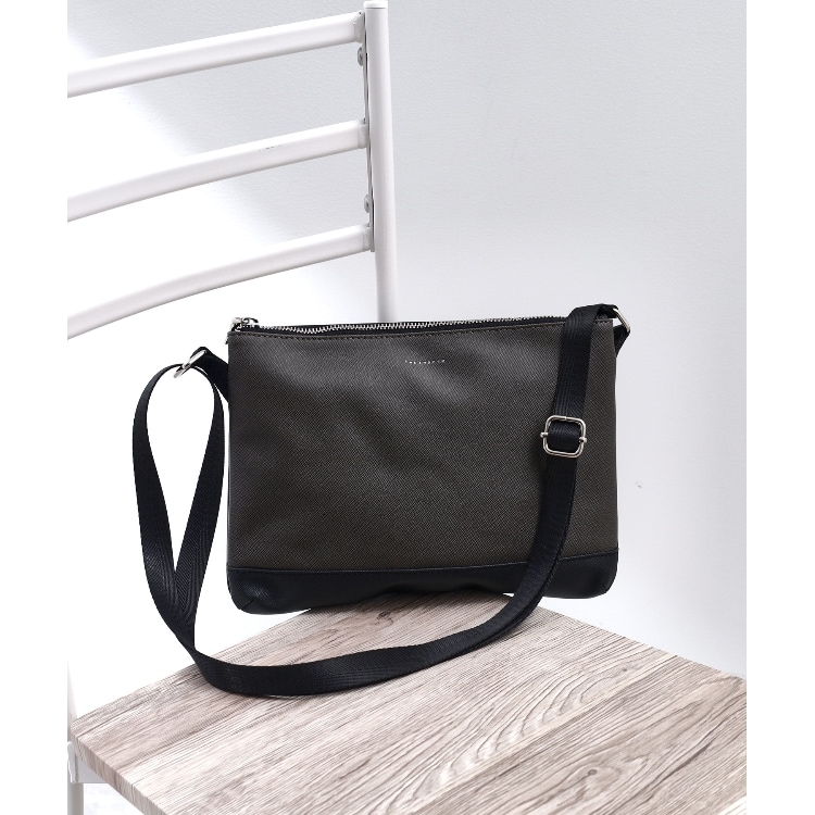 ザ ショップ ティーケー（メンズ）(THE SHOP TK(Men))のサフィアーノミニサコッシュ ショルダーバッグ