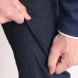ザ ショップ ティーケー（メンズ）(THE SHOP TK(Men))の【オールシーズン穿ける！】7DAYSストレッチへリンボンパンツ　ON⇔OFF兼用42