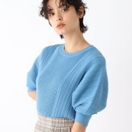 ◇【C】リブ編み ドルマンスリーブニット【WEB限定サイズ