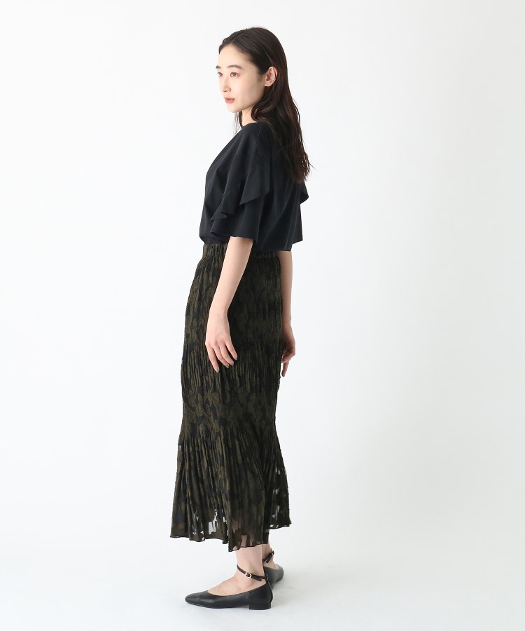 ペタルスリーブカットソー【シルキースーピマ/WEB限定サイズ