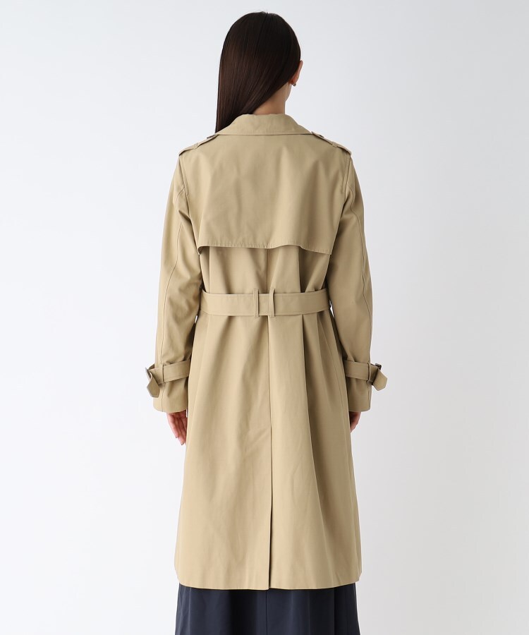 コットンギャバ トレンチコート【UNISEX】(トレンチコート) | OPAQUE