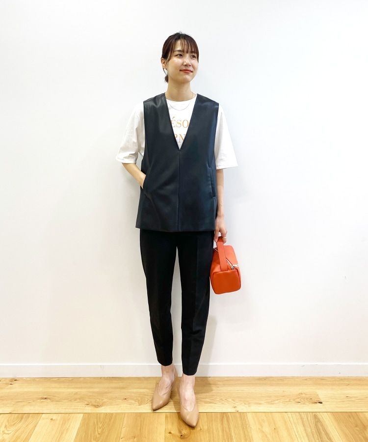 ◇シンセティックレザーベスト【WEB限定サイズ】(ベスト ◇シンセティックレザーベスト【WEB限定サイズ】(ベスト