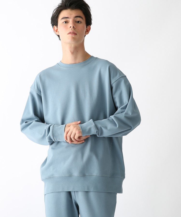 オペークドットクリップ(OPAQUE.CLIP)の◆シルキーウラケ クルーネックスウェット【UNISEX/WEB限定サイズ】10