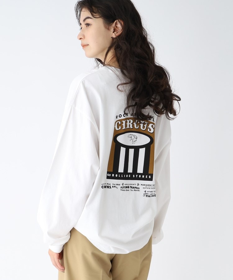 ＜WORLD＞ OPAQUE.CLIP(オペークドットクリップ) 【ROLLING STONES/ローリングストーンズ】OPAQUE.CLIP×ROLLING STONES ロングスリーブTシャツ【UNISEX】