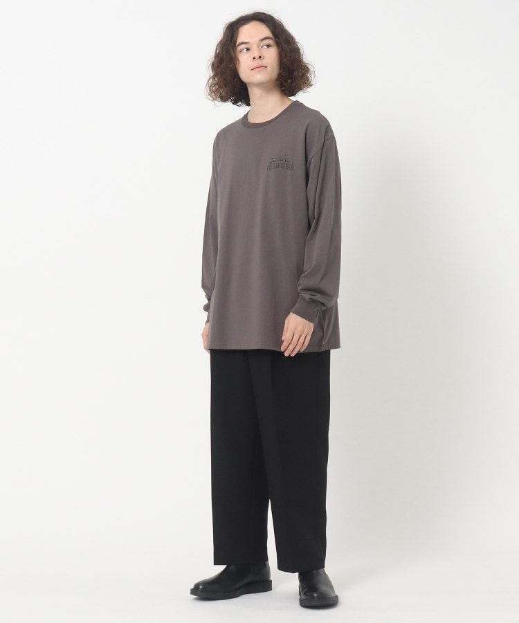 ◇ダブルクロス ワイドテーパードパンツ【ユニセックス】(フル ◇ダブルクロス ワイドテーパードパンツ【ユニセックス】(フル
