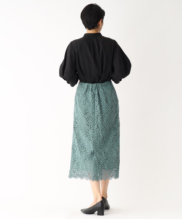 《新品値札付き》ボタニカルレースタイトスカート