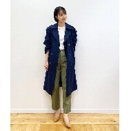 B7/ベーセッツ】クリアツイルトレンチコート