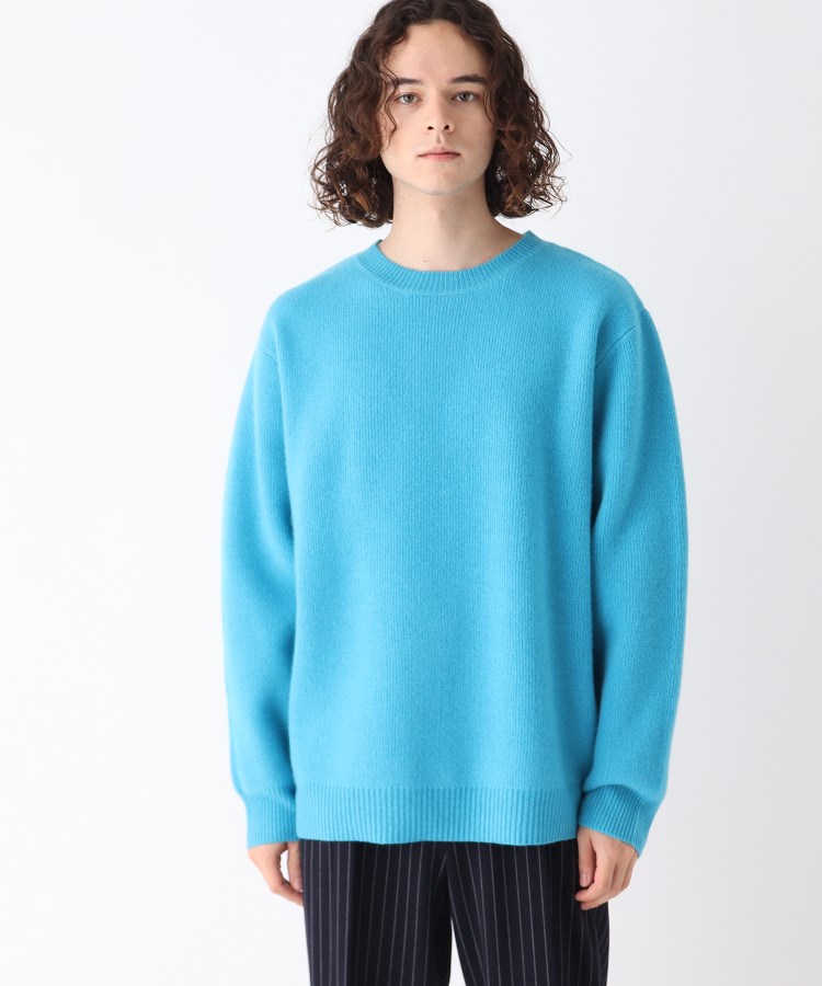 ◇ウール&カシミヤMIX クルーネックニット【UNISEX】(ニット ◇ウール&カシミヤMIX クルーネックニット【UNISEX】(ニット