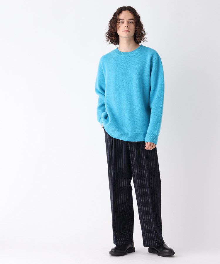 ◇ウール&カシミヤMIX クルーネックニット【UNISEX】(ニット ◇ウール&カシミヤMIX クルーネックニット【UNISEX】(ニット
