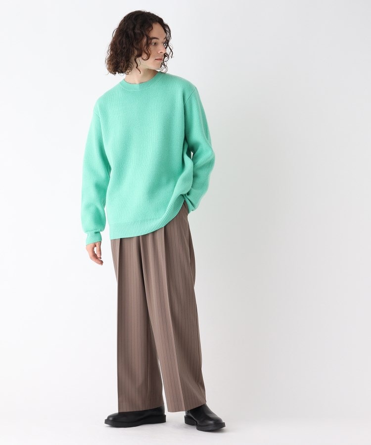 ◇ウール&カシミヤMIX クルーネックニット【UNISEX】(ニット ◇ウール&カシミヤMIX クルーネックニット【UNISEX】(ニット