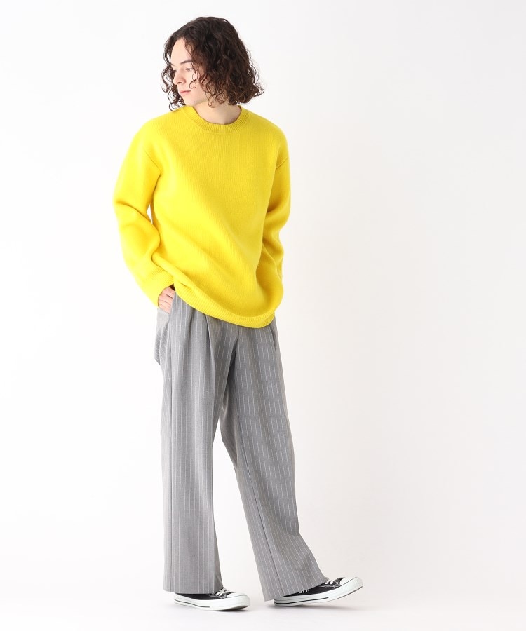 ◇ウール&カシミヤMIX クルーネックニット【UNISEX】(ニット ◇ウール&カシミヤMIX クルーネックニット【UNISEX】(ニット