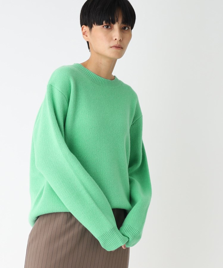 ◇ウール&カシミヤMIX クルーネックニット【UNISEX】(ニット ◇ウール&カシミヤMIX クルーネックニット【UNISEX】(ニット