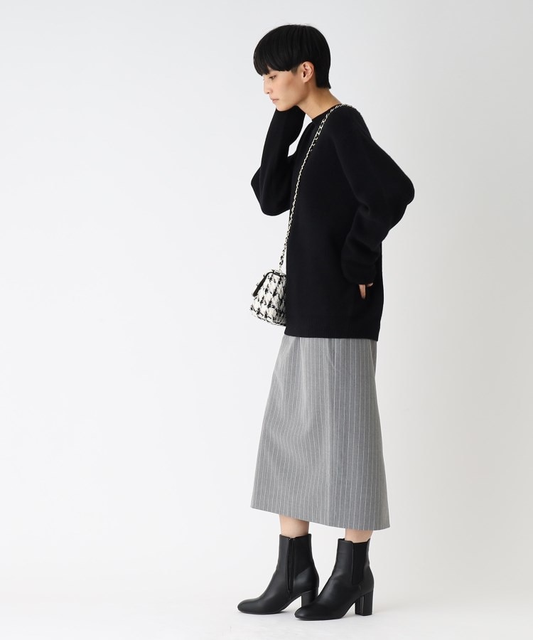 ◇ウール&カシミヤMIX クルーネックニット【UNISEX】(ニット ◇ウール&カシミヤMIX クルーネックニット【UNISEX】(ニット