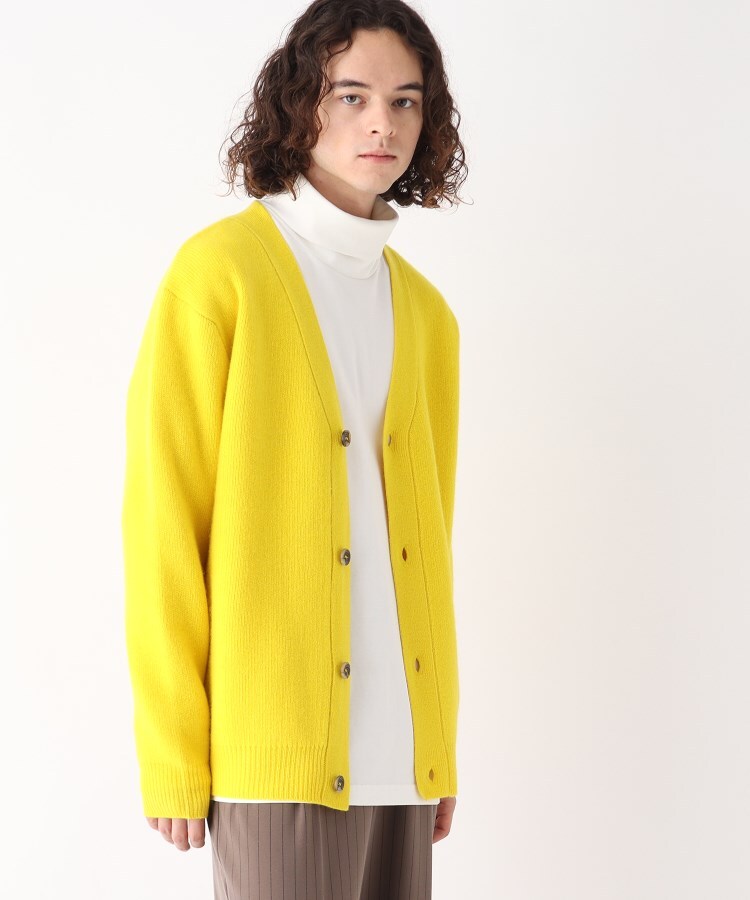 ◇ウール&カシミヤMIX Vネックカーディガン【UNISEX ◇ウール&カシミヤMIX Vネックカーディガン【UNISEX