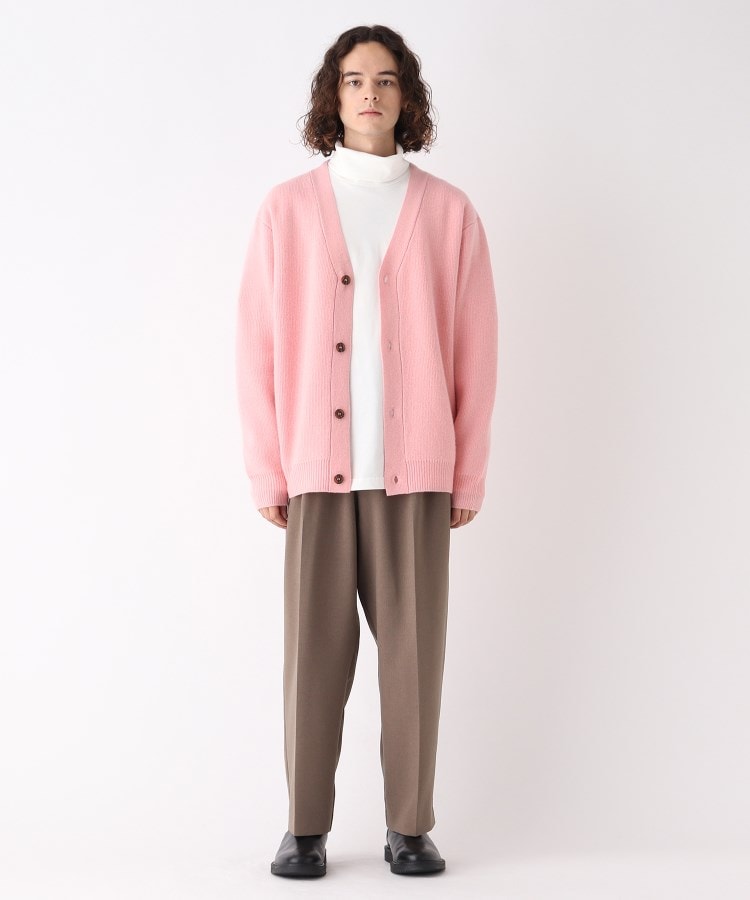 ◇ウール&カシミヤMIX Vネックカーディガン【UNISEX ◇ウール&カシミヤMIX Vネックカーディガン【UNISEX