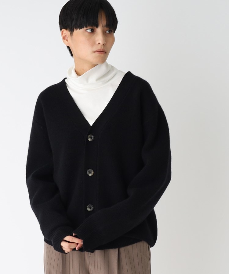 ◇ウール&カシミヤMIX Vネックカーディガン【UNISEX ◇ウール&カシミヤMIX Vネックカーディガン【UNISEX