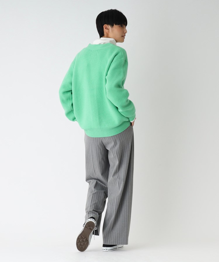 ◇ウール&カシミヤMIX Vネックカーディガン【UNISEX ◇ウール&カシミヤMIX Vネックカーディガン【UNISEX