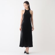 ◇【百々千晴さんコラボ】シルクベルベットワンピース(マキシ ◇【百々千晴さんコラボ】シルクベルベットワンピース(マキシ