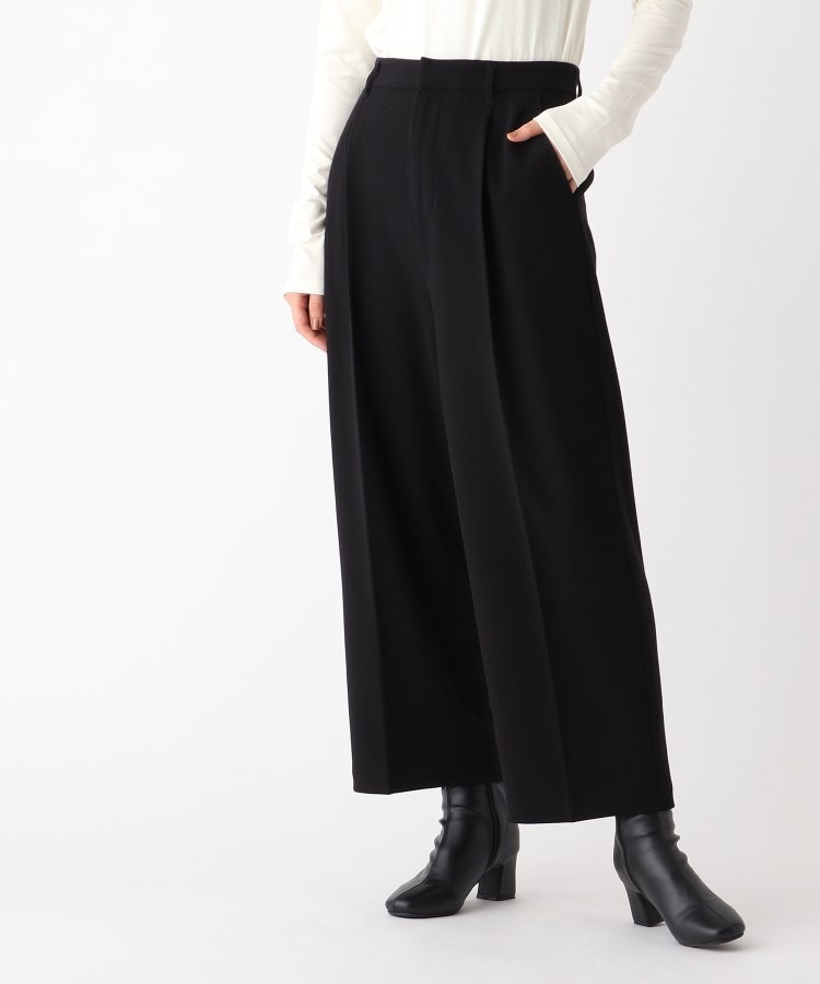 ◇ジョーゼット ワイドストレートパンツ(フルレングスパンツ ◇ジョーゼット ワイドストレートパンツ(フルレングスパンツ