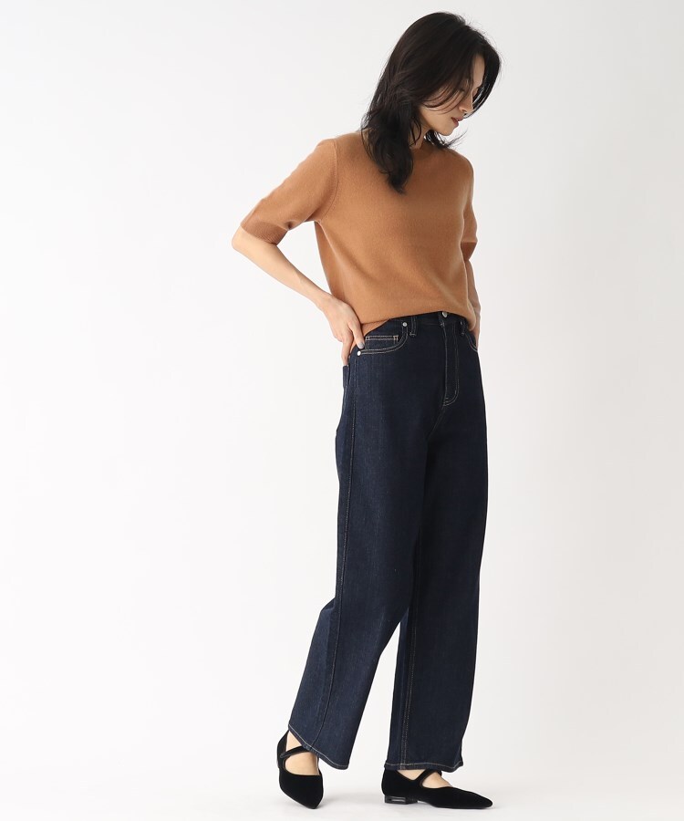 CHANEL】シャネル『カシミヤ混 半袖ニット size38』P50079K06359