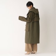 etretokyox矢野未希子コラボ フーディリバートレンチコート