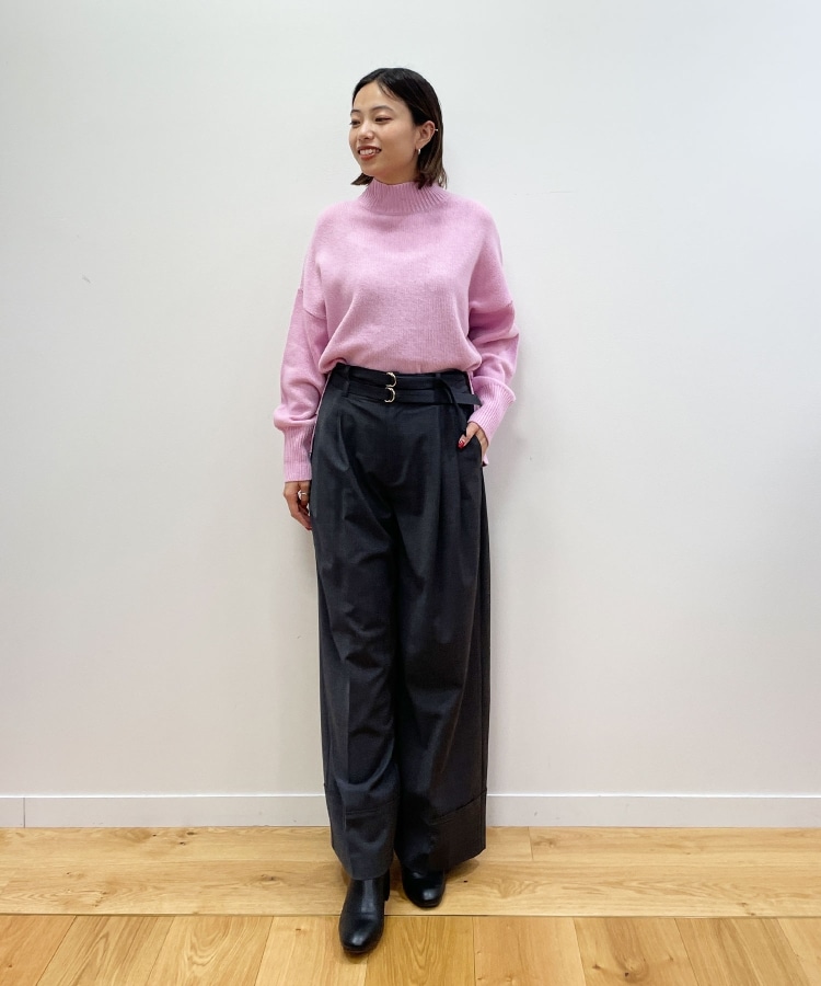 ◇【矢野未希子さんコラボ】2タックパンツ(フルレングスパンツ ◇【矢野未希子さんコラボ】2タックパンツ(フルレングスパンツ