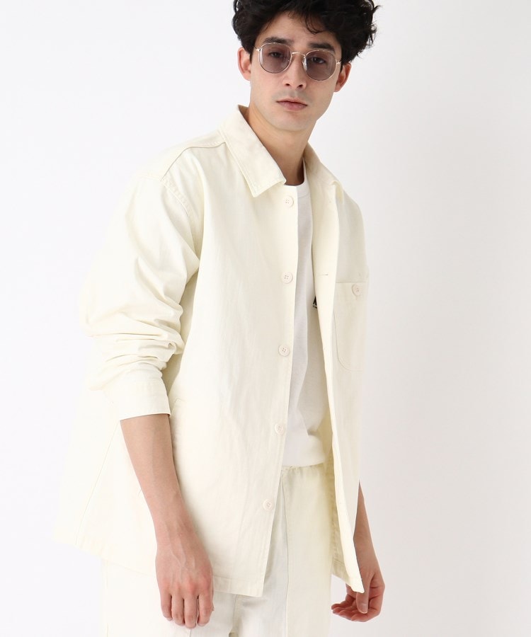 ◇オーガニックコットンヘリンボーン カバーオール【UNISEX ◇オーガニックコットンヘリンボーン カバーオール【UNISEX