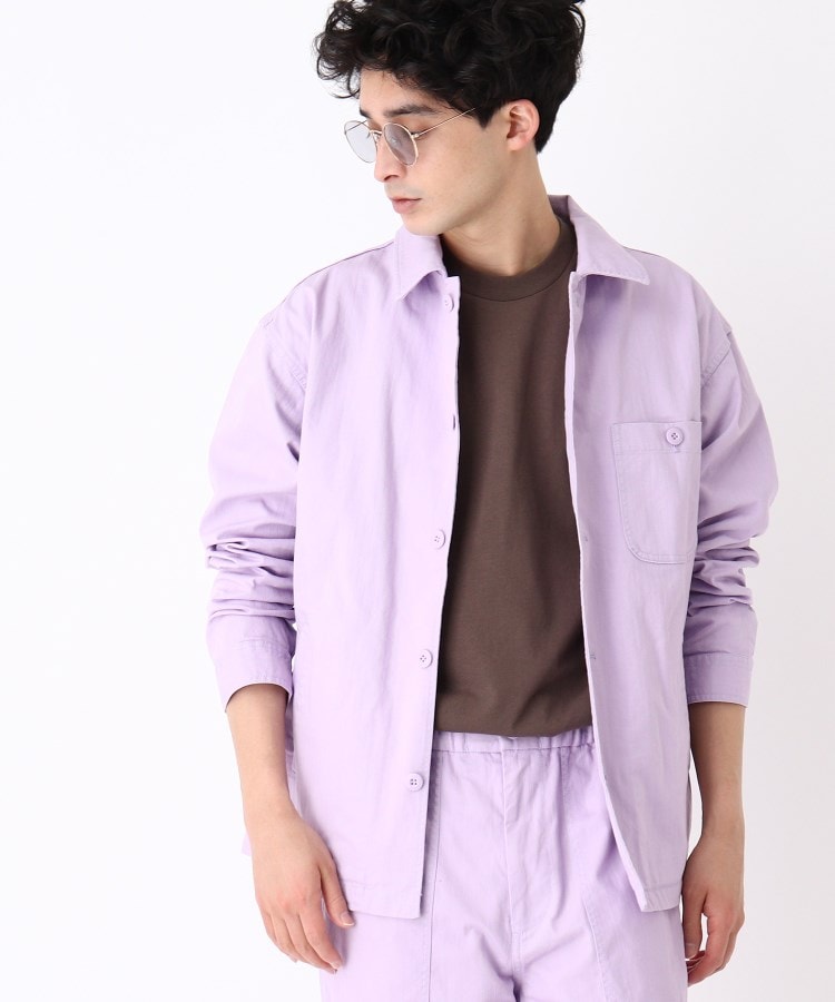 ◇オーガニックコットンヘリンボーン カバーオール【UNISEX ◇オーガニックコットンヘリンボーン カバーオール【UNISEX