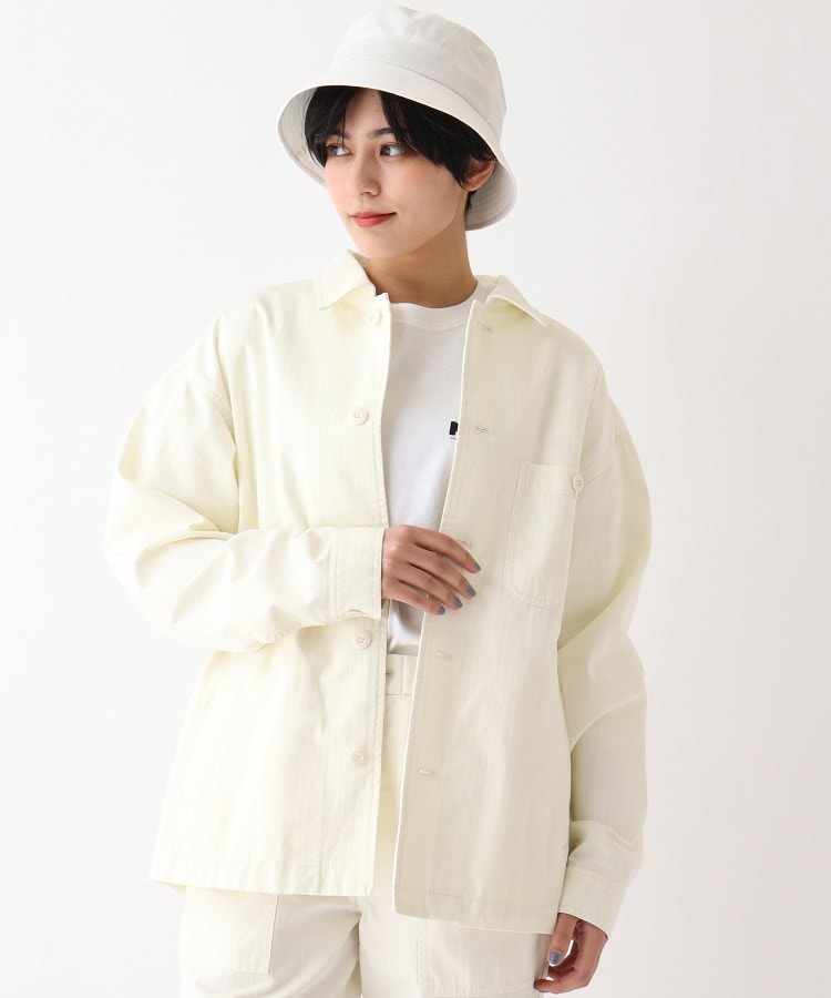 ◇オーガニックコットンヘリンボーン カバーオール【UNISEX ◇オーガニックコットンヘリンボーン カバーオール【UNISEX