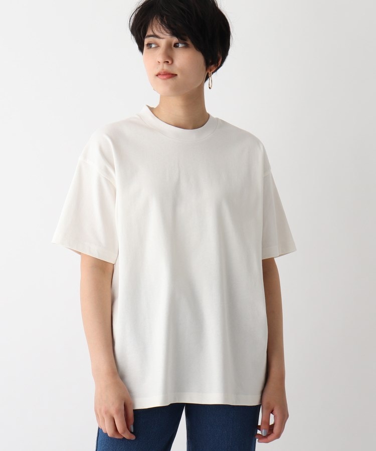 オーガニックコットン天竺 クルーネックTシャツ【UNISEX】（Ｔシャツ 