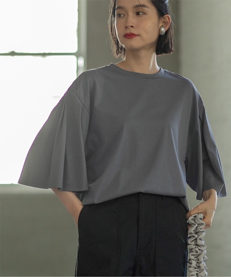 【willfully】punch tuck flare sleeve tops