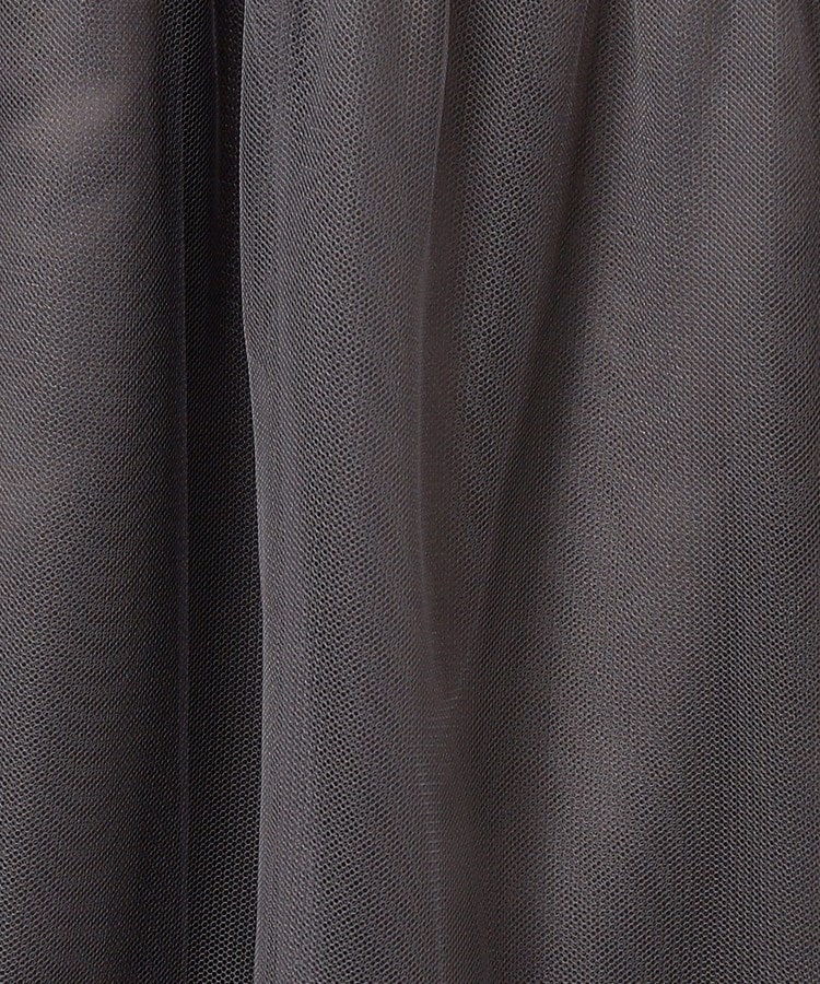 オペークドットクリップ(OPAQUE.CLIP)の裾フリルチュールティアードスカート【洗濯機洗い可】7