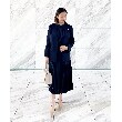 オペークドットクリップ(OPAQUE.CLIP)のDELEGANT ダブルクロスノーカラーVネックジャケット【OPAQUE.CLIP NAVY】16