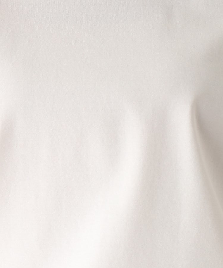オペークドットクリップ(OPAQUE.CLIP)のシルク調スーピマコットン ベーシックTシャツ【洗濯機洗い可】70
