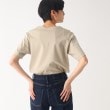 オペークドットクリップ(OPAQUE.CLIP)のシルク調スーピマコットン ベーシックTシャツ【洗濯機洗い可】47