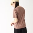 オペークドットクリップ(OPAQUE.CLIP)のシルク調コットン ベーシックTシャツ【UV/接触冷感/イージーケア/洗濯機洗い可】57