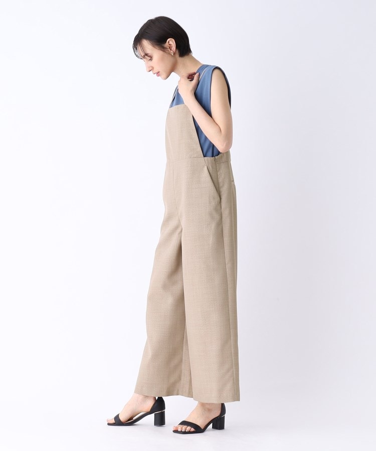 限定SALE人気 サロペット オーバーオール イージーケアワイドパンツ
