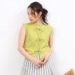 オペークドットクリップ(OPAQUE.CLIP)の前後2WAY リボンデザインニット【洗濯機洗い可/抗ピル】16