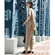 オペークドットクリップ(OPAQUE.CLIP)の≪SS-LLsize≫ ストレッチ美脚イージーテーパードパンツ/セットアップ対応 【防シワ/抗ピル/洗濯機洗い可】9