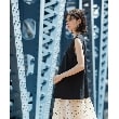 オペークドットクリップ(OPAQUE.CLIP)のノーカラーVネックジレ【洗濯機洗い可】2