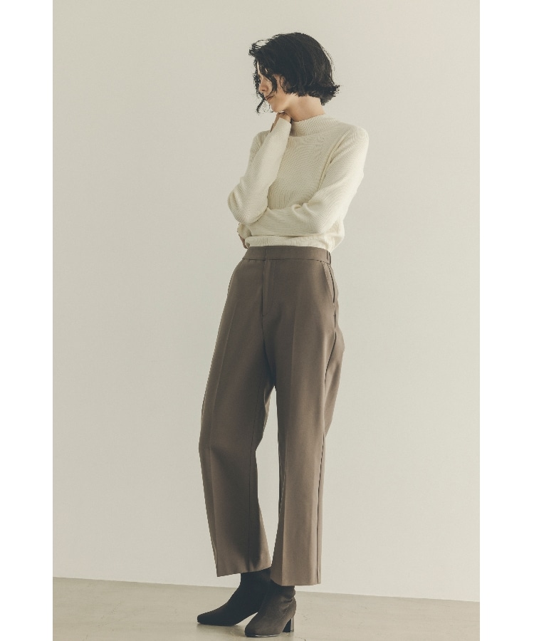 SS-LLsize》着丈が選べる!裏起毛ストレッチワイドパンツ【蓄熱 SS-LLsize》着丈が選べる!裏起毛ストレッチワイドパンツ【蓄熱